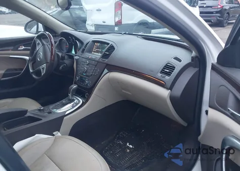 2011 Buick Regal Cxl Turbo Russelsheim z USA, uszkodzony, nr VIN W04GY5GV9B1115774